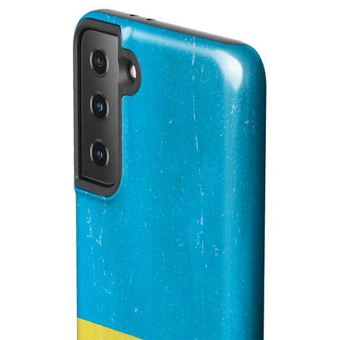 Ukraine Flag Distressed Galaxy S21 Plus 5G Pro Case
